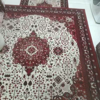 فرش گلیم طرح سنتی لاکی-کرم|گلیم، جاجیم، گبه|جویبار, |دیوار