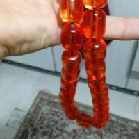 تسبیح سندلوس نارنجی فوق کلکسیونی|جواهرات|ری, علایین|دیوار