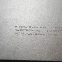 لپ تاپ اچ پی گیمینگ در حد صفر