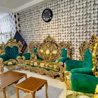 مبل شیپوری 9نفره زرکالاا|مبلمان خانگی و میز عسلی|یاسوج, |دیوار