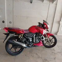 موتورآپاچی 180 قرمز مشکی