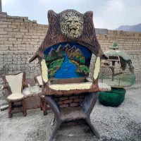 باربیکیو ذغالی سیمانی