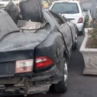 سمند تصادفی ۸۶ تک برگ|خودرو سواری و وانت|فشاپویه, |دیوار