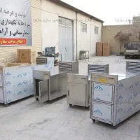 فروش ویژه سردخانه جسد ۳ کشویی - یخچال نگهداری جسد