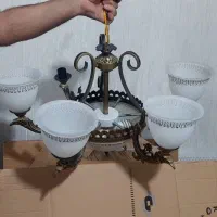 لوستر ۵ شاخه|لوستر و چراغ آویز|شیراز, شاه قلی بیگی|دیوار