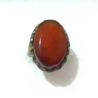 انگشتر جاسپر خوش تراش و انگشتر عقیق کبدی آبدار|جواهرات|سنندج, |دیوار