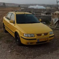 سمند زرد بین شهری مدل ۸۷|خودرو سواری و وانت|میانه, |دیوار