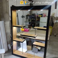 پیشخوان دکور قفسه ویترین رگال کانتر دکورمغازه|فروشگاه و مغازه|تهران, شهید رجایی|دیوار