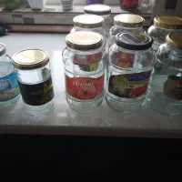 شیشه برای مربا، ترشی ، رب|ظروف نگهدارنده، پلاستیکی، یکبارمصرف|گرگان, |دیوار