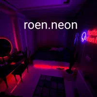 تابلو نئون  ، نور پردازی داخلی