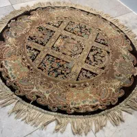 فرش ماشینی دایره