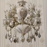 لوسترسرامیکی دو گل