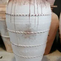 کوزه گلدان خمره سفالی پتینه کاری کد 36|صنایع دستی و سایر لوازم تزئینی|تهران, گلستان (شهرک راه آهن)|دیوار