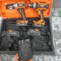 پک دوتیکه دریل و ایمپکت اصلی AEG|ابزارآلات|تهران, شهید فکوری|دیوار