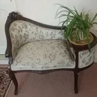 میز تلفن چوبی در حد نو