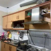 کابینت mdf با سینک و هود کامل