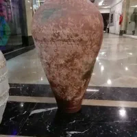 کوزه خمره گلدان سفالی و خام پتینه کد 2|صنایع دستی و سایر لوازم تزئینی|کرج, ساسانی (قلمستان)|دیوار