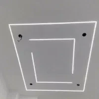 فروش انواع پروفیل لاین نوری و متعلقات نقد و چک|ریسه و چراغ تزئینی|فولادشهر, فولادشهر|دیوار