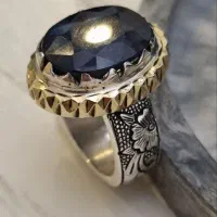 انگشتر یاقوت کبود طبیعی|جواهرات|مشهد, الهیه|دیوار