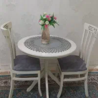 میز ناهار خوری ۲ نفره جنس چوب
