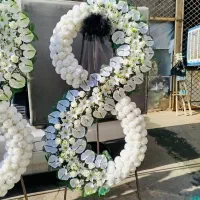 تاج گل ترحیم مصنوعی اجاره ای