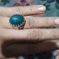 انگشتر نقره قرآن نویس