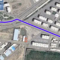 فورش یک قطعه زمین تجاری درداخل نقشه کوی رضاییه