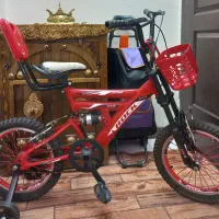 دوچرخه ۱۶ کمک فنر دار خارجی در حد نو|دوچرخه، اسکیت، اسکوتر|هشتگرد, شهرک گلها|دیوار