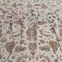 گل شکوفه سفید و صورتی