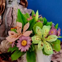 قوری گل انعطاف کاملا کار دست|صنایع دستی و سایر لوازم تزئینی|شیراز, منطقه هوایی شهید دوران|دیوار