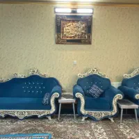 سرویس مبلمان نه نفره|مبلمان خانگی و میز عسلی|زاهدان, |دیوار