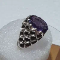 انگشتر آماتیس با رکاب تمام دست ساز|جواهرات|تهران, شهرک طالقانی|دیوار