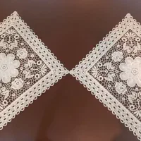 رومیزی جلو مبلی و دو عدد عسلی ابریشمی نو|پرده، رانر، رومیزی|تهران, جردن|دیوار