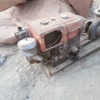 موتورو پمپ آب میتسوبیشی ژاپن دیزلی ۱۱اسب بخار۴اینچ