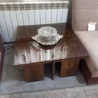 مبل ال ده نفره تخت خواب شو|مبلمان خانگی و میز عسلی|قم, پردیسان|دیوار