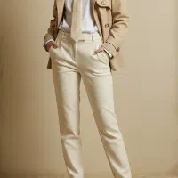 ترنچ کت (بارونی) زنانه کرم|لباس|قدس, شهرقدس|دیوار