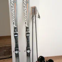 چوب و کفش اسکی در حد نو|ورزشهای زمستانی|تبریز, |دیوار