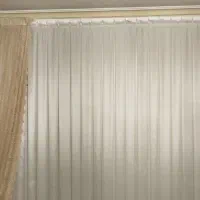 پرده حریر شاین دار با دستک