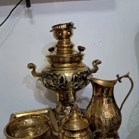 سماور ذغالی برنز حراج