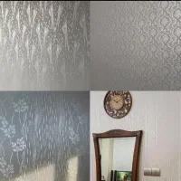 نقاشی ساختمان و طرح کاغذ دیواری