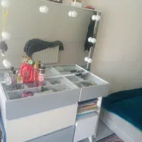 میز آینه و تخت(بدون تشک)