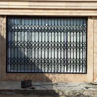 درب حفاظ اکاردئونی|مصالح و تجهیزات ساختمان|شاهین‌شهر, شهرک صنعتی|دیوار