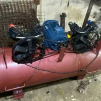 پمپ باد ۲موتوره دینام ۱۰اسب موتوژن۳فاز