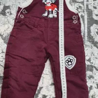 شلوار پیشبندی تو پشمی از یکسال تا ۲سال و نیم