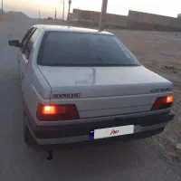 پژو 405 مدل 93 نقره ای GLX