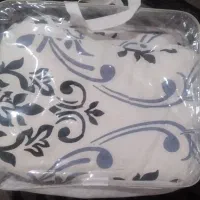 روتختی سفید طرح دار زیبا