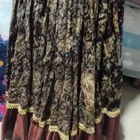 شلوار لری چین دار