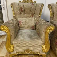 مبل سلطنتی ۸نفره|مبلمان خانگی و میز عسلی|رشت, احمد گوراب|دیوار