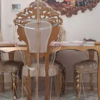 مبل ۵ نفره استیل یا کلاسیک همراه ناهار خوری|مبلمان خانگی و میز عسلی|تهران, مسعودیه|دیوار