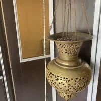 قندیل برنجی عتیقه بسیار تمیز و استثنایی|کلکسیون اشیاء عتیقه|تهران, ونک|دیوار